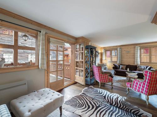 Le Praz Chalet De Esquí | Chalet cosy au centre de Courchevel Le Praz avec sauna, terrasse et parking - FR-1-568-15
