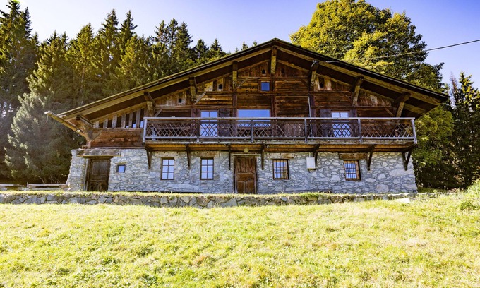 Cordon Chalet De Esquí | Chalet 'D'alpage Cornillon' con vistas a la montaña, terraza privada y Wi-Fi