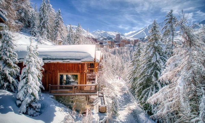 Plagne 1800 Chalet De Esquí | Chalet Dakota - La Plagne 1800 - 15 people - Ski in ski out, - Charme et calme