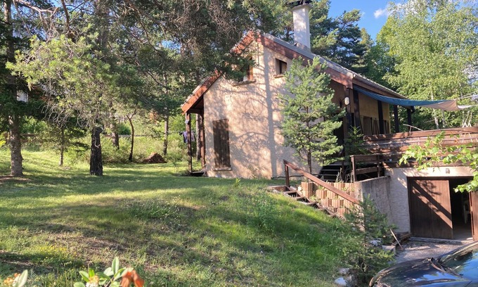 Beauvezer Chalet De Esquí | Chalet Beauvezer - vacaciones familiares ideales - gran comodidad