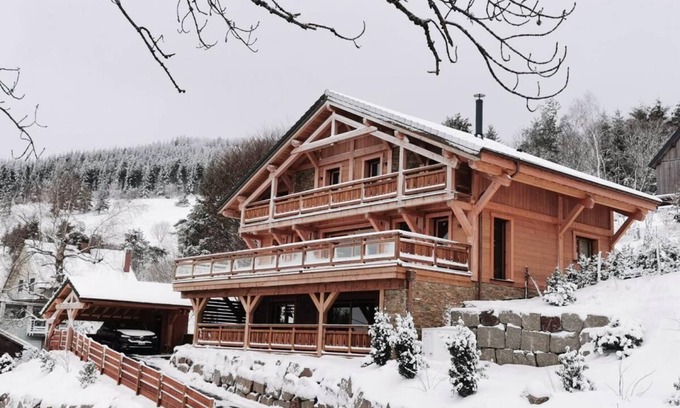 Belmont Chalet De Esquí | Chalet de Lucie, 275 m2, Champ du Feu, Alsace, 5 stars, luxury, 5 bedrooms