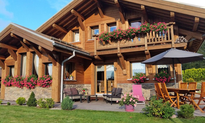 Xonrupt-Longemer Chalet De Esquí | Chalet des 3 Marmottes 187m2, 8prs, tastefully decorated, outdoor sauna