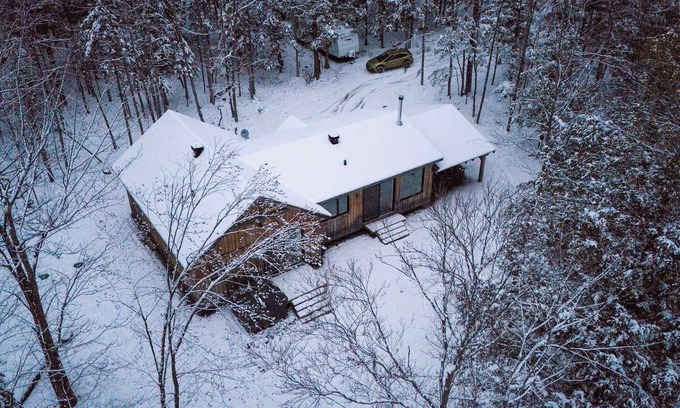 Mansonville Chalet De Esquí | Chalet Deschamps | spa | dog friendly