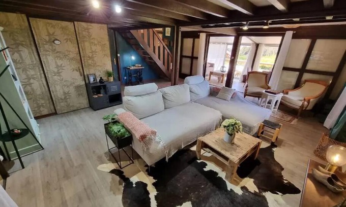 La Plaine des Cafres Chalet De Esquí | Chalet du Badamier Blanc