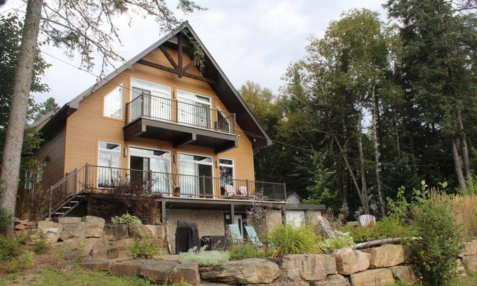 Mandeville Chalet De Esquí | Chalet du Lac Rose - Bord de l'eau & Spa