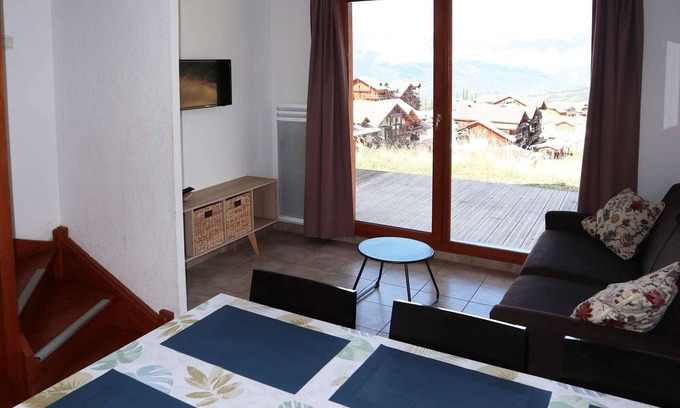 Les Orres Chalet De Esquí | Chalet en dúplex con piscina, sauna y hammam en Les Orres 1800
