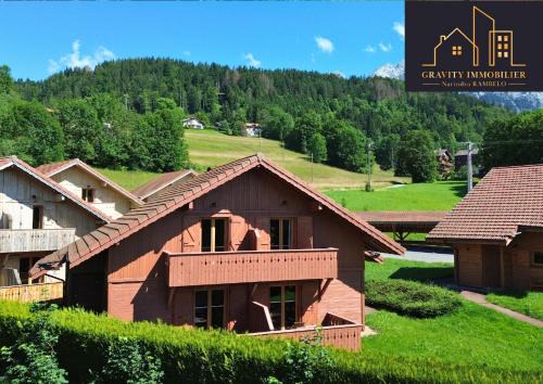 Mont-Saxonnex Apartamento | CHALET duplex Mont-Saxonnex "LE JARBAY "