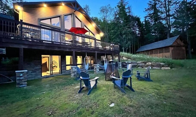 La Minerve Casa | Chalet El Dorado: Lake House near Mont-Tremblant