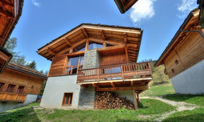 Plan Peisey Chalet De Esquí | Chalet-Élite-Baño en la habitacion-Vista a la Montana