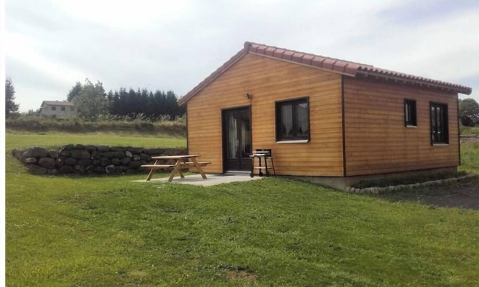 Cayres Chalet De Esquí | Chalet en Bois à la Campagne