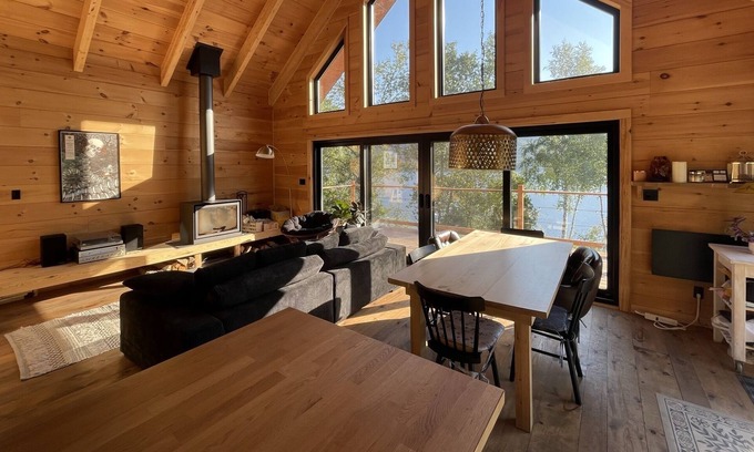 Mauricie Chalet De Esquí | Chalet en bois bord de l’eau