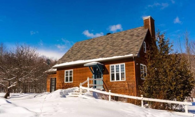 Austin Chalet De Esquí | Chalet Estrie & Chef privé, Ski et Spa à 15 minutes