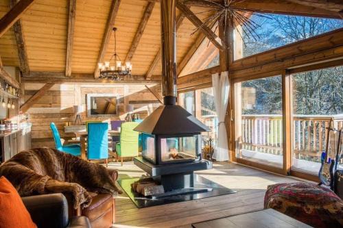 Saint-Jean-dʼAulps Chalet De Esquí | Chalet Forêt