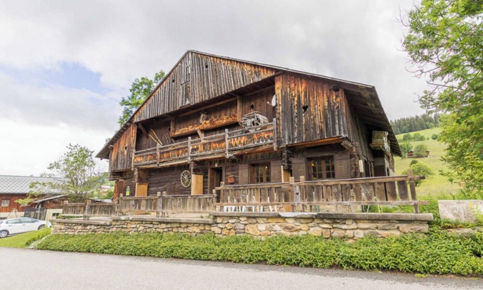 Notre-Dame-de-Bellecombe Chalet De Esquí | Chalet 'Le Planay' con vistas a la montaña, terraza privada y Wi-Fi