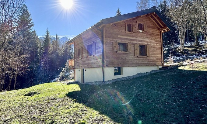 Saint-Gervais-les-Bains Chalet De Esquí | Chalet Planche Quart. Au Coeur de la Nature, Face au Mont-blanc