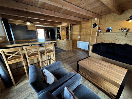 Saint-Martin-de-Belleville Chalet De Esquí | Chalet rénové 3 chambres, charme, WiFi gratuit, proximité pistes - FR-1-452-128