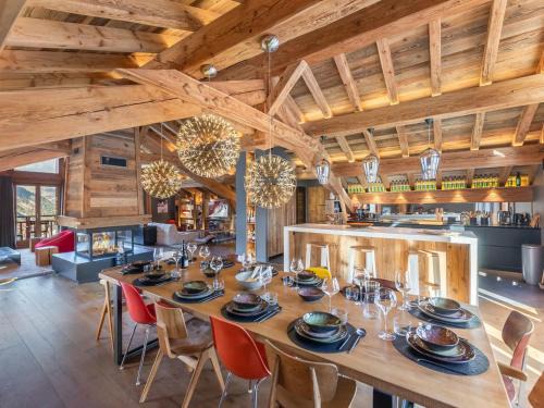 Saint-Martin-de-Belleville Chalet De Esquí | Chalet de prestige au cœur de Saint Martin de Belleville avec sauna et bain nordique - FR-1-570-38