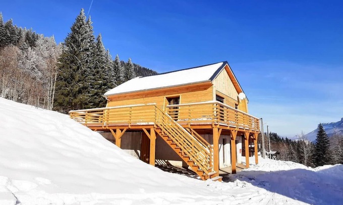 Saint-Pierre-d'Entremont Chalet De Esquí | Chalet Le Lys Martagon en Chartreuse