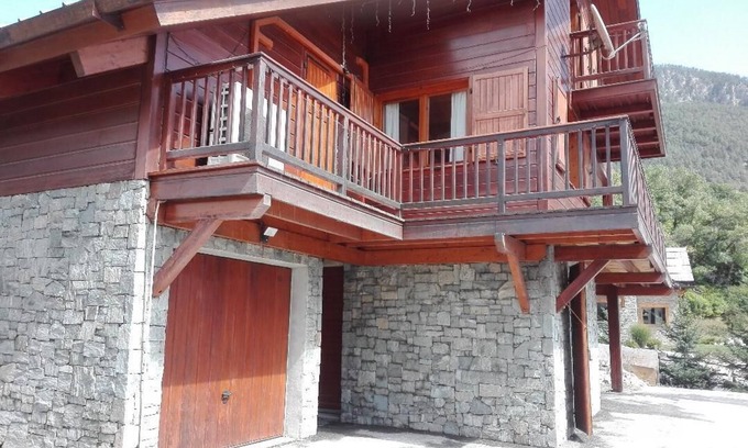 Saint-Chaffrey Chalet De Esquí | Chalet completo sur, 8/9 personas 5 'pistas y todas las comodidades