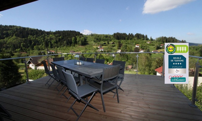 Gerardmer Chalet De Esquí | Chalet Gerardmer 26 pers Sauna Jacuzzi Piscina s / aptitud wifi de bolos