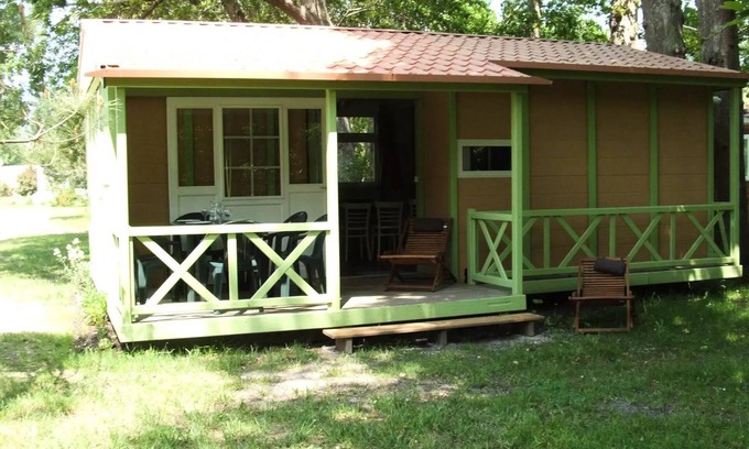 Vendays-Montalivet Chalet De Esquí | Camping La Chesnays **** - Chalet Grand Large East 4 habitaciones 6 personas