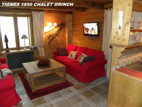 Les Boisses Apartamento | CHALET GRINCH 90m2, 3 Sdb, skis aux pieds, wifi