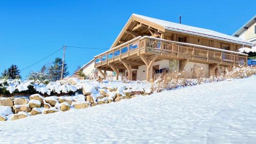 Gerardmer Chalet De Esquí | Chalet Horizon 180 4 étoiles Sauna