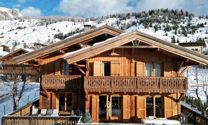 Saint-Etienne-de-Tinee Chalet De Esquí | Chalet in Auron, 50m from the Riou ski lifts