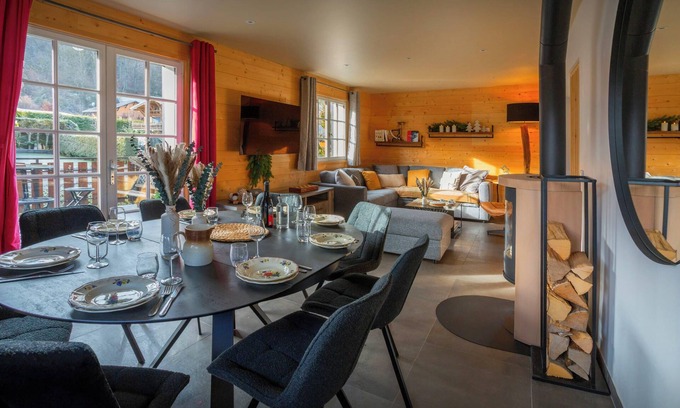 Morillon Chalet De Esquí | Chalet Jornata - cosy stay 10p for families with games room - OVO Network