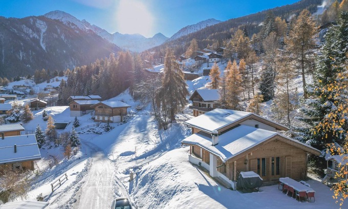 Mayens-de-Riddes Chalet De Esquí | Vivienda de vacaciones preciosa y confortable en La Tzoumaz, 4 Vallees, Suiza para 8 personas