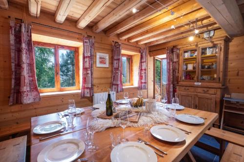 Le Villard Chalet De Esquí | Chalet L'Orcières, Spa Privé et Charme Montagnard