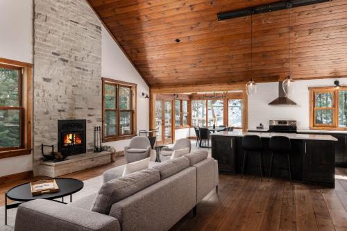 Saint-Faustin-Lac-Carre Chalet De Esquí | Chalet La Canopée -familial par excellence MontBlanc