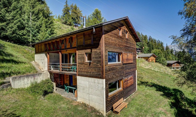 Mayens-de-Riddes Chalet De Esquí | Chalet la Grange - La Tzoumaz, 4 Vallees