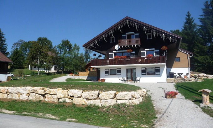 Lamoura Chalet De Esquí | Casa de montaña (madera / piedra) - Lamoura