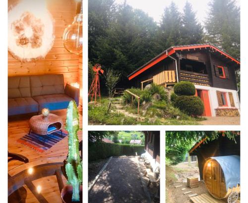 Le Menil Chalet De Esquí | Chalet Le Cactus avec sauna privatif