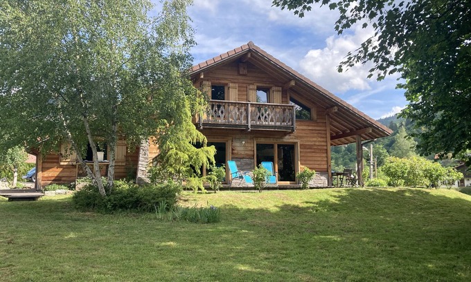 Ventron Chalet De Esquí | Chalet Le Grand Cerf, 4 ⭐️, space guaranteed! With Nordic bath ❄️