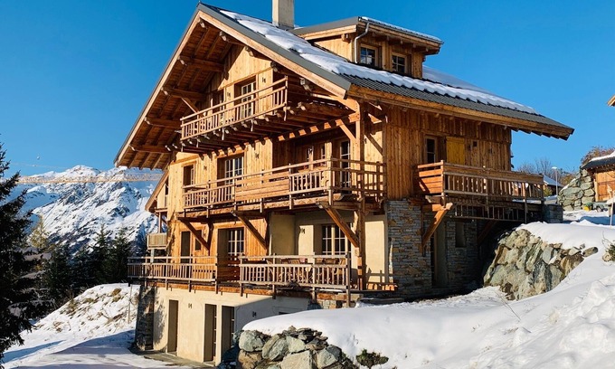 Villard-Reculas Chalet De Esquí | Chalet Le Montana 1
