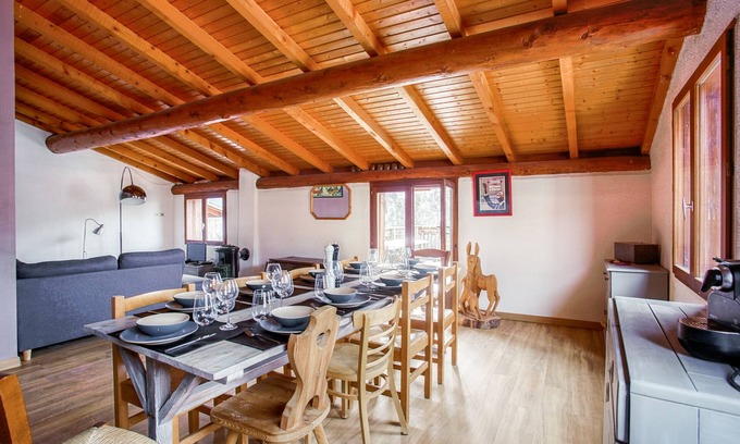 Saint-Marcel Chalet De Esquí | ¡Chalet “Le petit Paradis” en el corazón de los 3 valles!