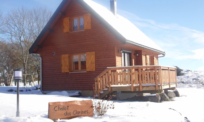 Saint-Genes-Champespe Chalet De Esquí | Chalet 'Les Clarines' - ¡Paz y relajación garantizadas!