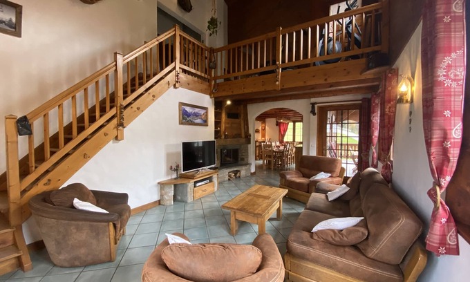 Flumet Apartamento | Chalet "Les Rodhos "150m from the slopes FLUMET-Espace Diamant