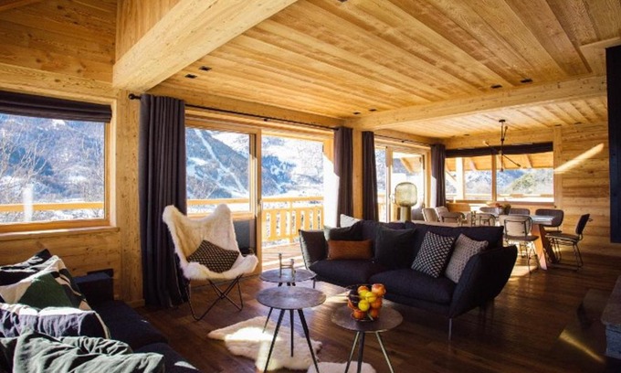 La Salle-les-Alpes Chalet De Esquí | Chalet Luxueux 10 Pers. à Serre Chevalier - Terrasse, Local à Ski, Navette Gratuite - FR-1-762-18