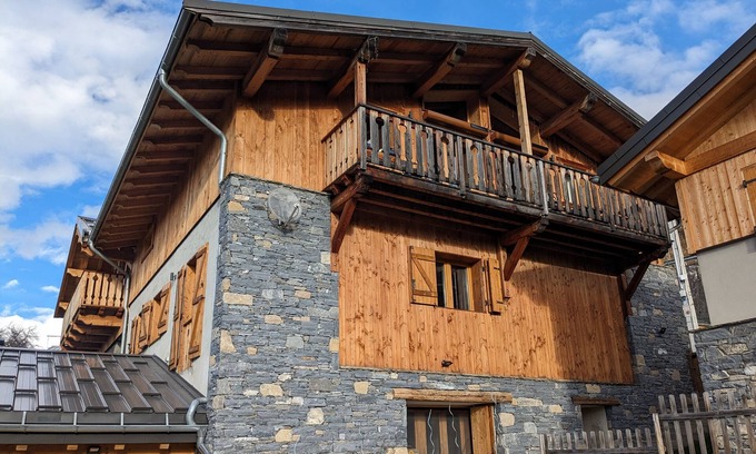 Bourg-Saint-Maurice Chalet De Esquí | Chalet MACHOLAT, Sauna, sleeps 13, Les Arcs PARADISKI