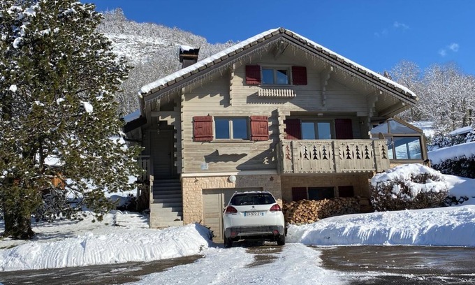 Mieussy Chalet De Esquí | Casa de montaña (madera / piedra) - MIEUSSY