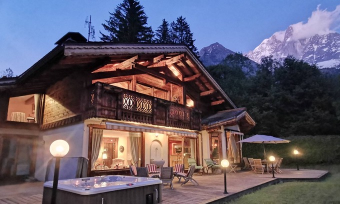 Les Tines Chalet De Esquí | CHALET MIKENO View Mont Blanc