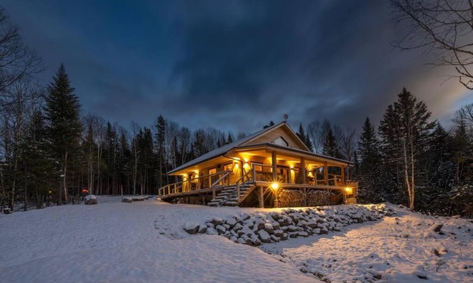 La Malbaie Chalet De Esquí | Chalet Mikua, 6 p. spa, billard, Forêt & Nature