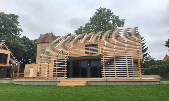 Wendorf Casa | Chalet con sauna al aire libre en Wendorf