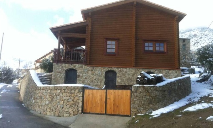 Moltifao Chalet De Esquí | Casa de montaña (madera / piedra) - Moltifao