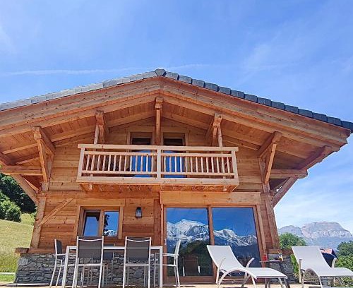Combloux Chalet De Esquí | Chalet neuf vue panoramique sur le MONT-BLANC