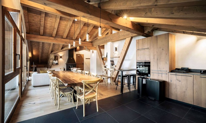 Les Eucherts Chalet De Esquí | Chalet Off-Piste, ski in ski out, 12 people, Les Chalets de Marie