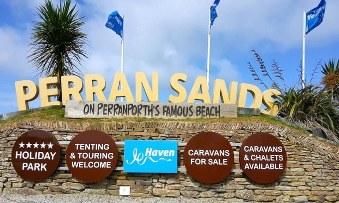 Perranporth Chalet De Esquí | Chalet on Perran Sands, Haven holiday park